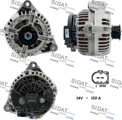 Sidat A12BH0272 - Alternateur droxauto.com