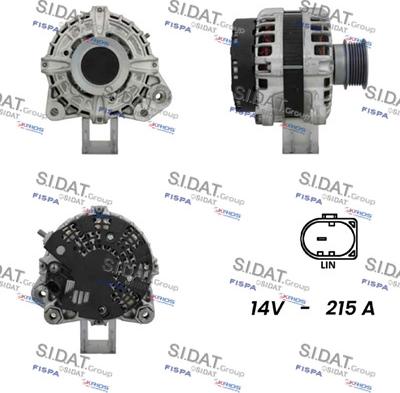 Sidat A12BH1097 - Alternateur droxauto.com
