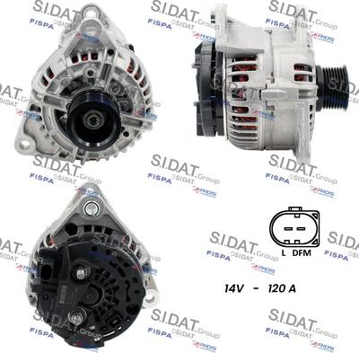 Sidat A12BH1049 - Alternateur droxauto.com