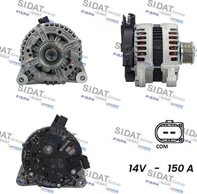 Sidat A12BH1048A2 - Alternateur droxauto.com