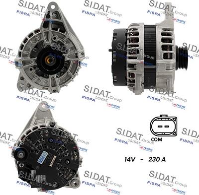 Sidat A12BH1344 - Alternateur droxauto.com