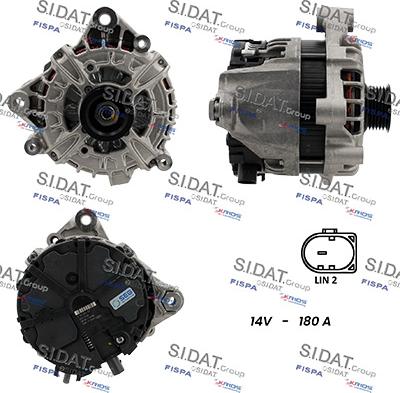 Sidat A12BH1357 - Alternateur droxauto.com