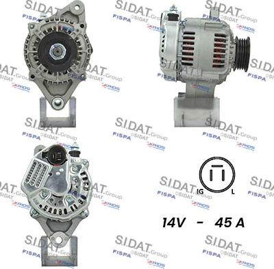 Sidat A12DE0482A2 - Alternateur droxauto.com