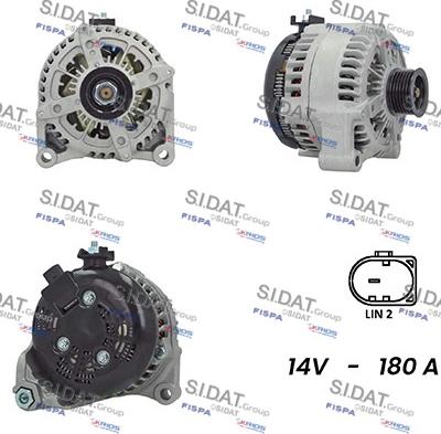 Sidat A12DE0517A2 - Alternateur droxauto.com