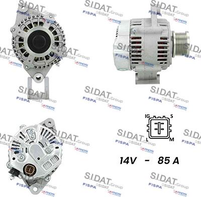 Sidat A12DE0052A2 - Alternateur droxauto.com
