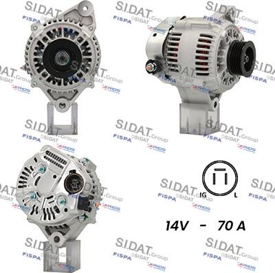 Sidat A12DE0715A2 - Alternateur droxauto.com