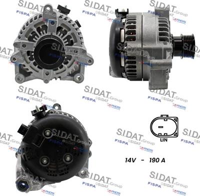 Sidat A12DE1239A2 - Alternateur droxauto.com