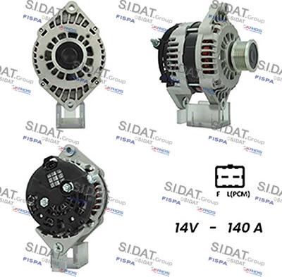 Sidat A12DR0444 - Alternateur droxauto.com