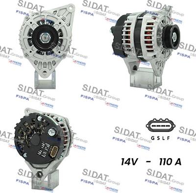 Sidat A12HY0469A2 - Alternateur droxauto.com