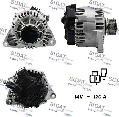 Sidat A12HY0112 - Alternateur droxauto.com