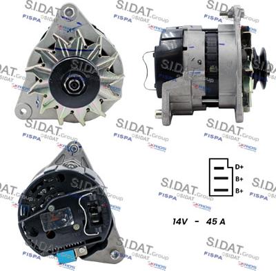Sidat A12LU0058 - Alternateur droxauto.com