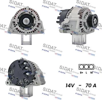 Sidat A12MA1039A2 - Alternateur droxauto.com
