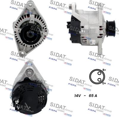 Sidat A12MA1191A2 - Alternateur droxauto.com