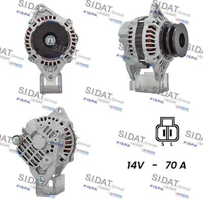 Sidat A12MH0464A2 - Alternateur droxauto.com