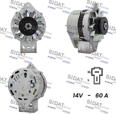 Sidat A12MH0475A2 - Alternateur droxauto.com