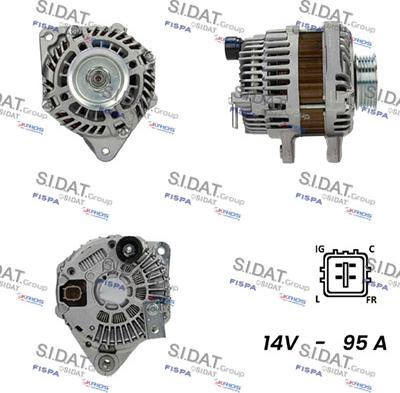 Sidat A12MH0626 - Alternateur droxauto.com