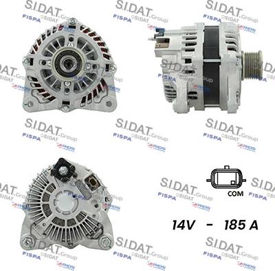 Sidat A12MH0086A2 - Alternateur droxauto.com