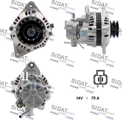 Sidat A12MH0113 - Alternateur droxauto.com