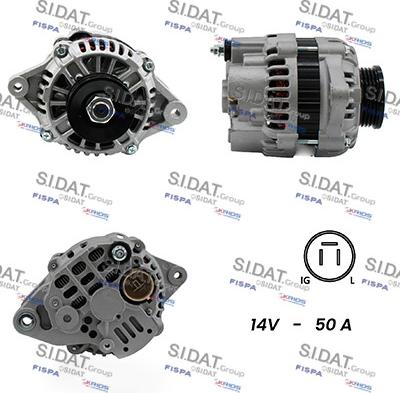 Sidat A12MH0231A2 - Alternateur droxauto.com