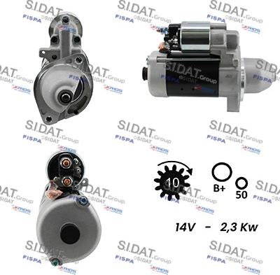 Sidat S12BH0357A2 - Démarreur droxauto.com