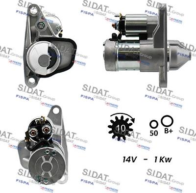 Sidat S12HT0366 - Démarreur droxauto.com
