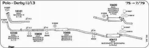 Sigam 90048 - Raccord de tuyau, système d'échappement droxauto.com