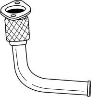 Sigam 50195 - Tuyau d'échappement droxauto.com