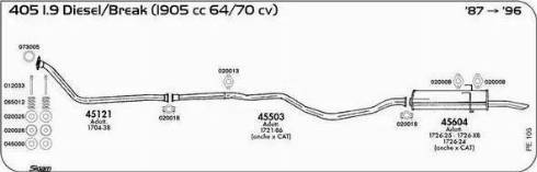 Sigam 073005 - Bague d'étanchéité, tuyau d'échappement droxauto.com