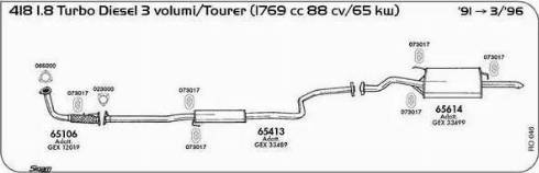 Sigam 065000 - Joint d'étanchéité, tuyau d'échappement droxauto.com