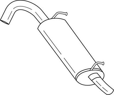 Sigam 13676 - Silencieux arrière droxauto.com