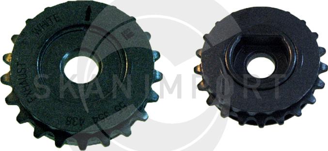 SKANIMPORT 01.4438 - Roue dentée, arbre à contrepoids d'équilibrage droxauto.com