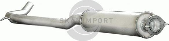 SKANIMPORT 08.7827 - Silencieux central droxauto.com