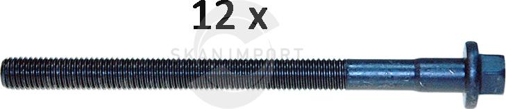 SKANIMPORT TB-2347-S - Jeu de boulons de culasse de cylindre droxauto.com