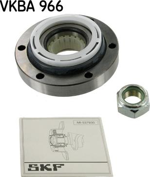 SKF VKBA 966 - Kit de roulements de roue droxauto.com