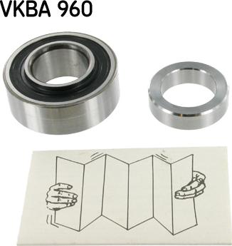 SKF VKBA 960 - Kit de roulements de roue droxauto.com