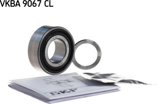 SKF VKBA 9067 CL - Kit de roulements de roue droxauto.com