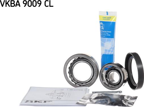 SKF VKBA 9009 CL - Kit de roulements de roue droxauto.com