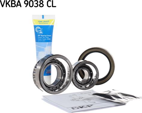 SKF VKBA 9038 CL - Kit de roulements de roue droxauto.com