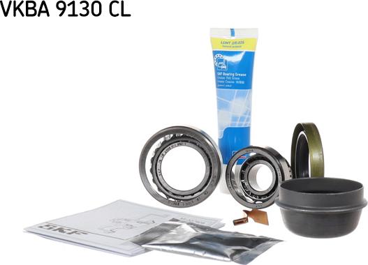 SKF VKBA 9130 CL - Kit de roulements de roue droxauto.com