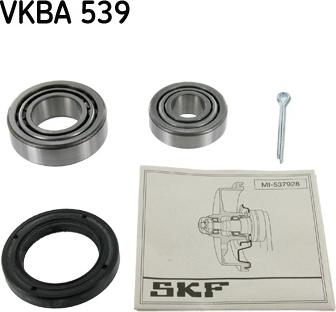 SKF VKBA 539 - Kit de roulements de roue droxauto.com