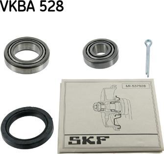 SKF VKBA 528 - Kit de roulements de roue droxauto.com