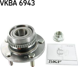 SKF VKBA 6943 - Moyeu de roue droxauto.com