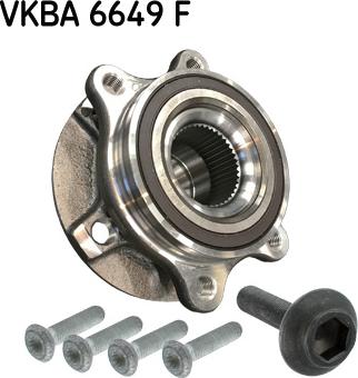 SKF VKBA 6649 F - Kit de roulements de roue droxauto.com