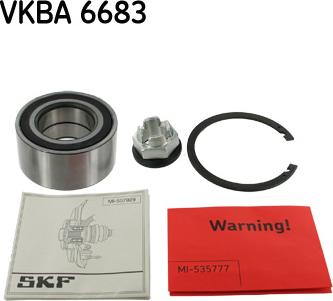 SKF VKBA 6683 - Kit de roulements de roue droxauto.com