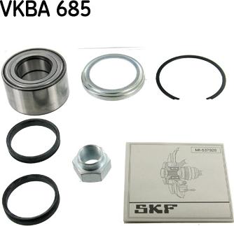 SKF VKBA 685 - Kit de roulements de roue droxauto.com