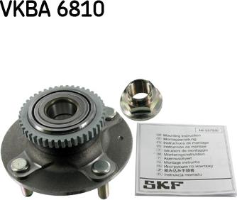 SKF VKBA 6810 - Kit de roulements de roue droxauto.com