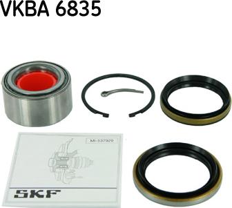 SKF VKBA 6835 - Kit de roulements de roue droxauto.com