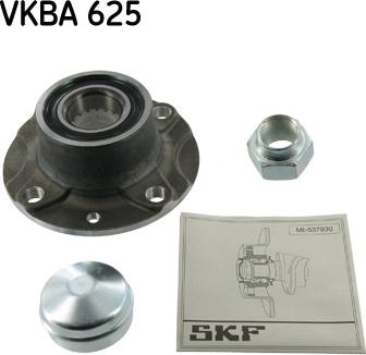 SKF VKBA 625 - Kit de roulements de roue droxauto.com