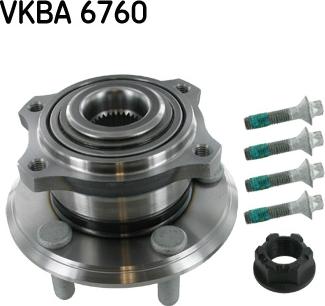 SKF VKBA 6760 - Kit de roulements de roue droxauto.com