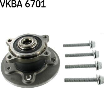 SKF VKBA 6701 - Kit de roulements de roue droxauto.com